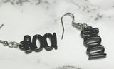 BOO! Halloween Earrings