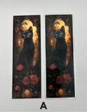 Gothic Black Cat Bookmark