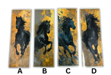 Black Horse Bookmark