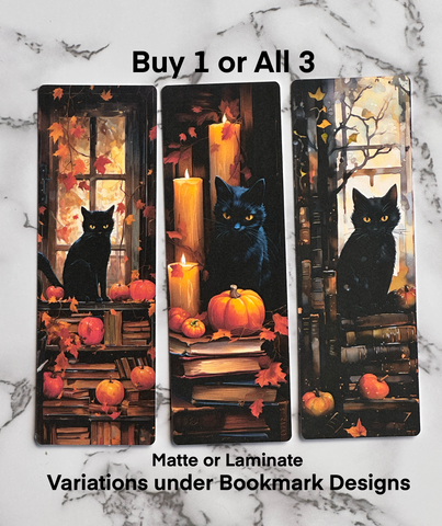 Black Cat Bookmarks