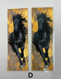 Black Horse Bookmark