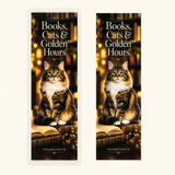 Norwegian Forest Cat Bookmark - Cozy Library Gift for Readers