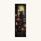 Midnight Library Black Cat Bookmark