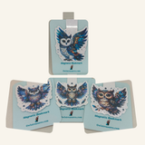 Magnetic Owl Bookmarks