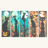 Midnight Cats Bookmarks