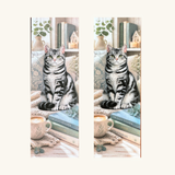 American Shorthair Silver Tabby Bookmark